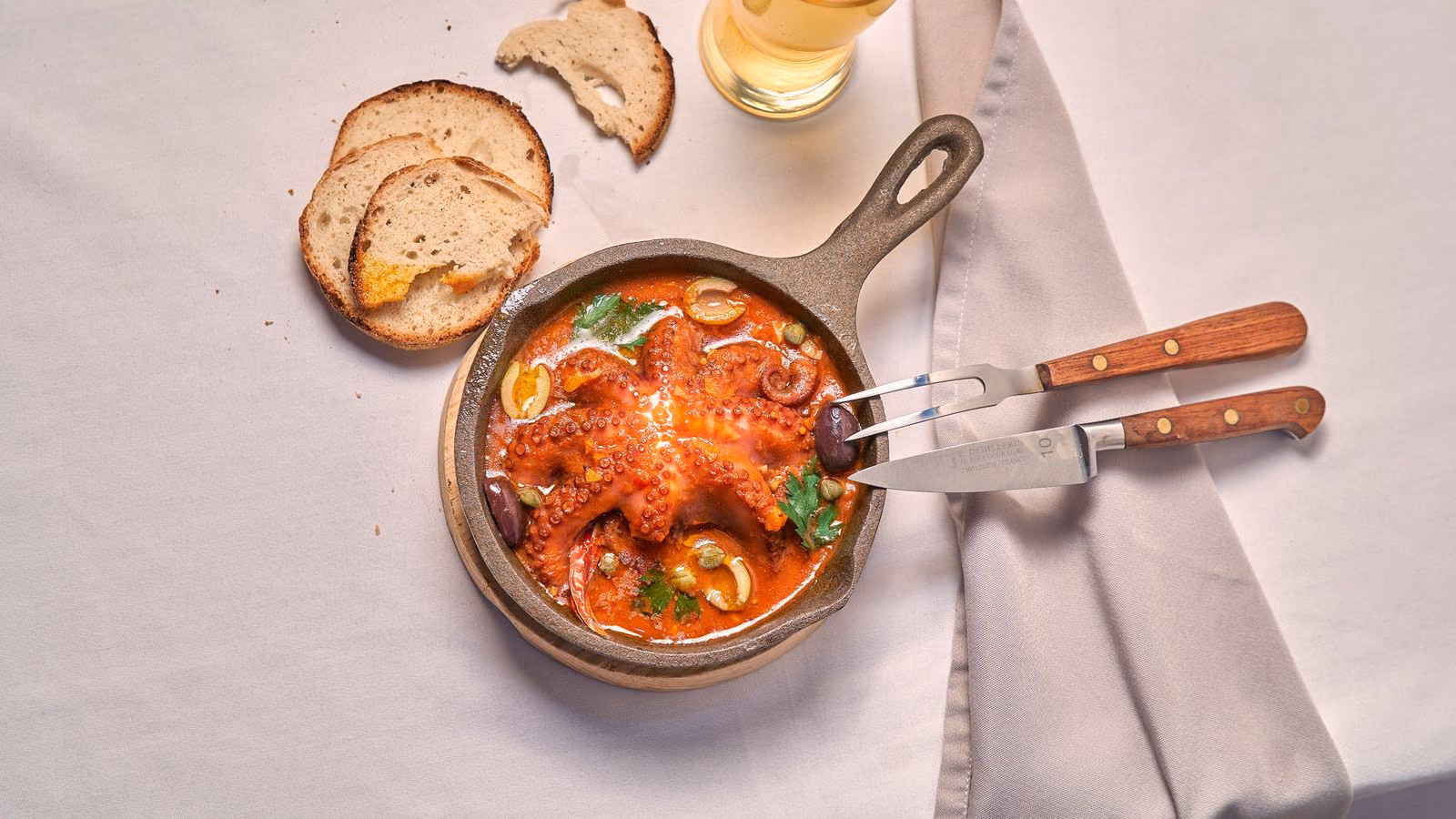 Pulpo al Ajillo