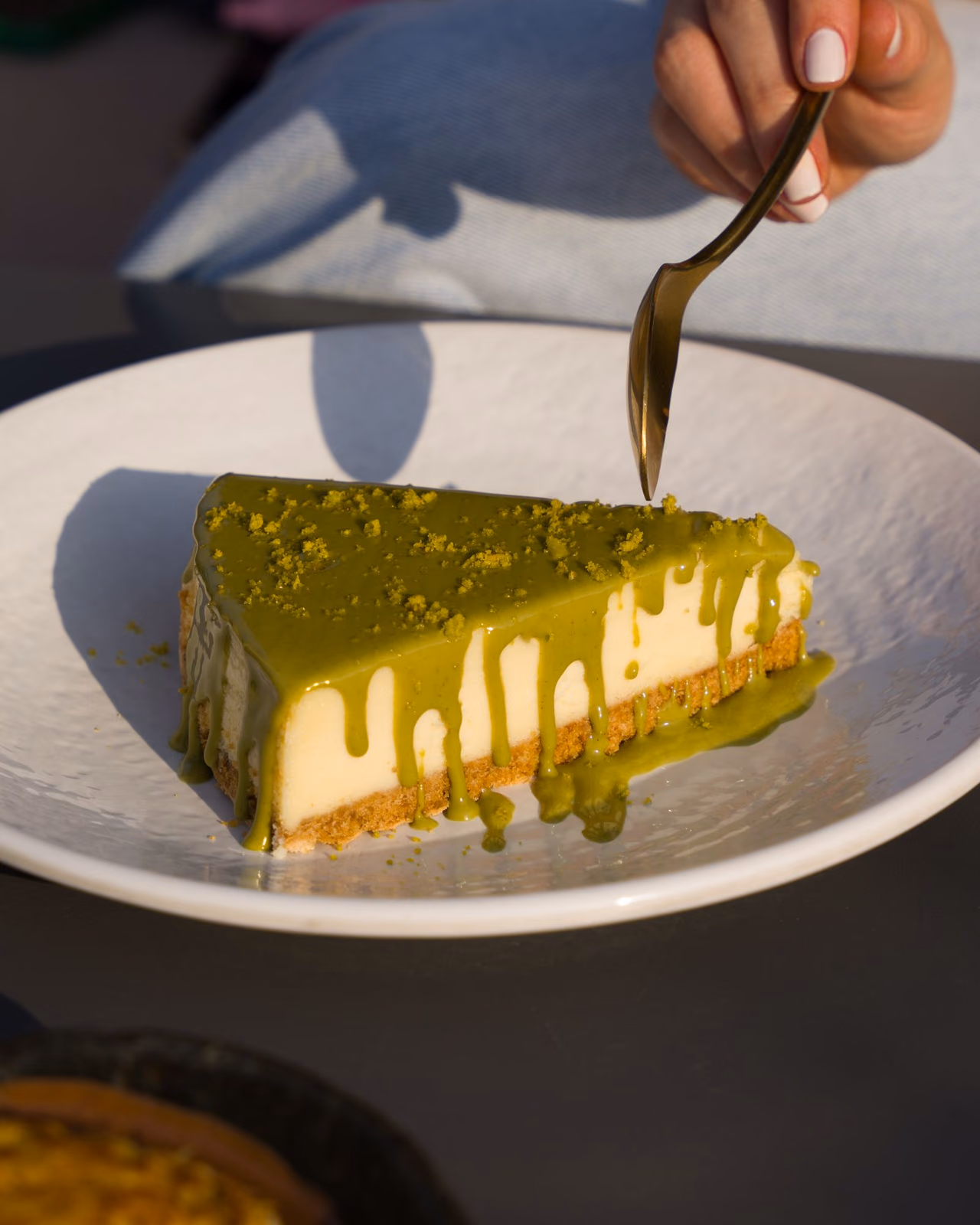 Cheesecake de Matcha