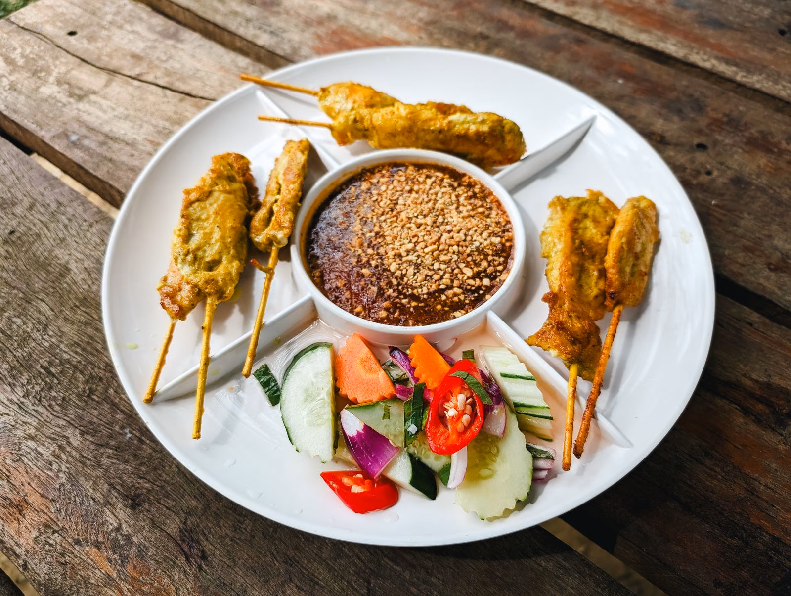 Satay de Pollo